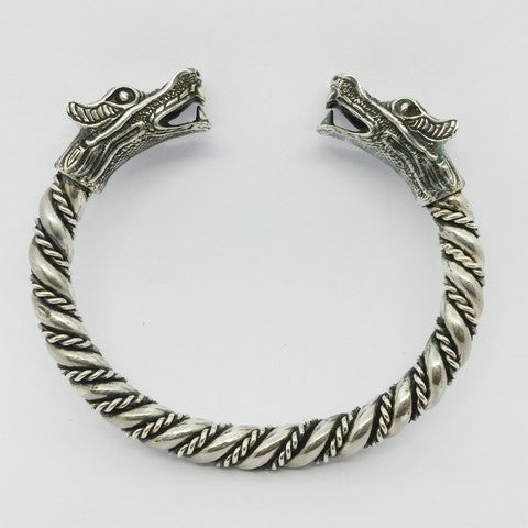 bracelet viking en argent