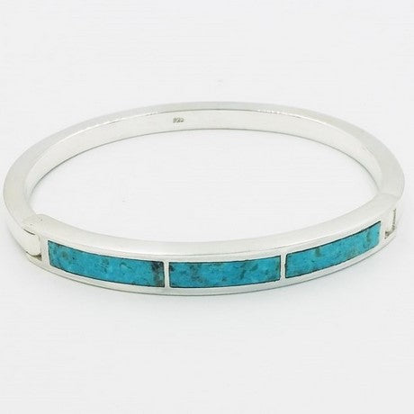 bracelet jonc turquoise