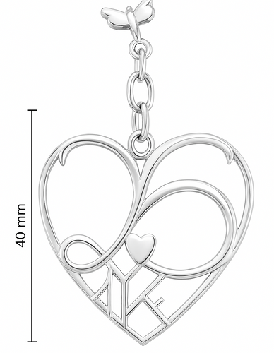 Boucles Oreilles Coeur 25 ans