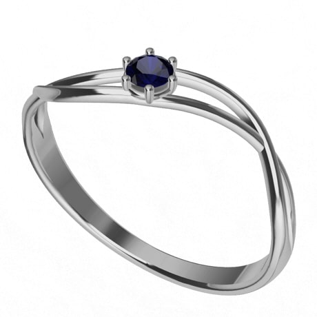 Alliance Platine pour Femme