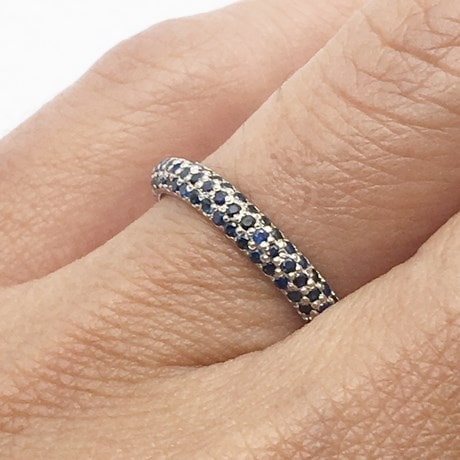 Or blanc 18 carats