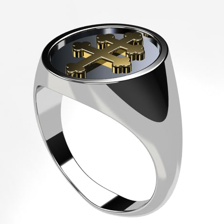 bague croix de lorraine