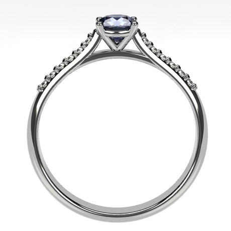 Or blanc 18 carats