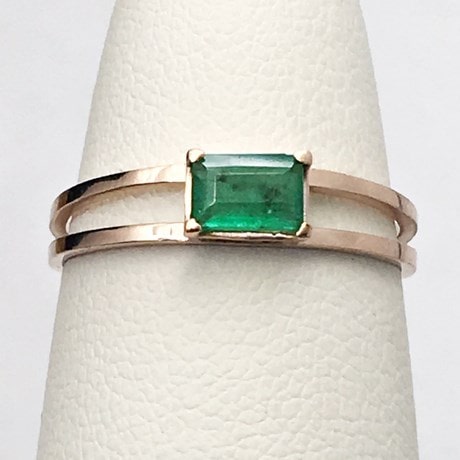 Or rose 18 carats