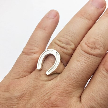 Or blanc 18 carats - Sans Pierre - Argent 925