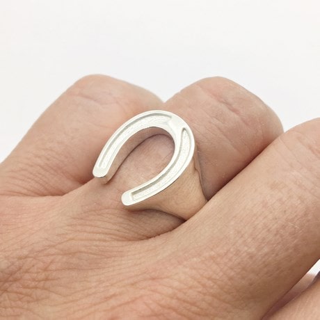 Or blanc 18 carats - Sans Pierre - Argent 925