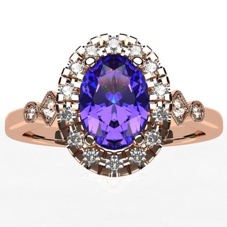 Or rose 18 carats
