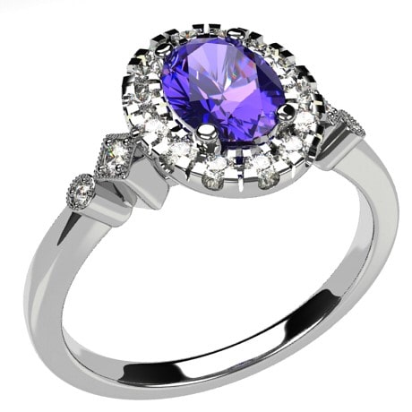 Or blanc 18 carats