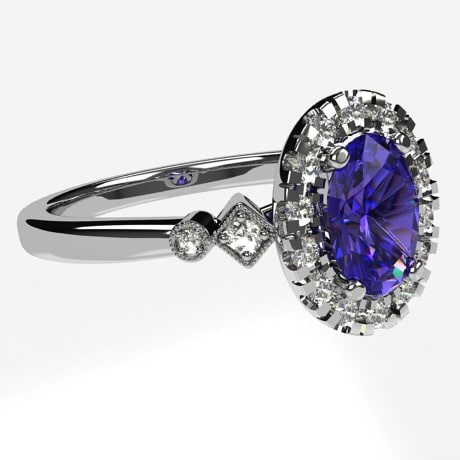 Or blanc 18 carats