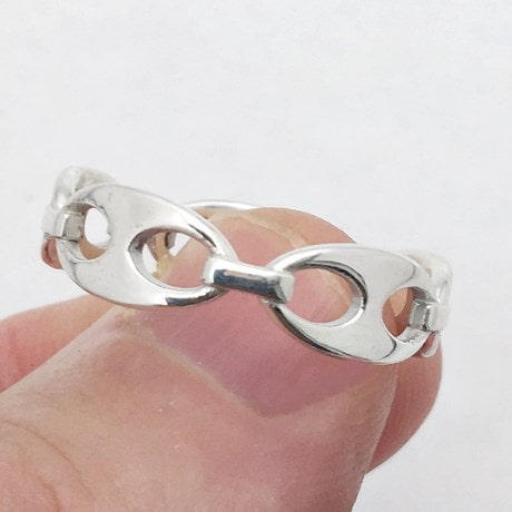 Or blanc 18 carats - Argent 925