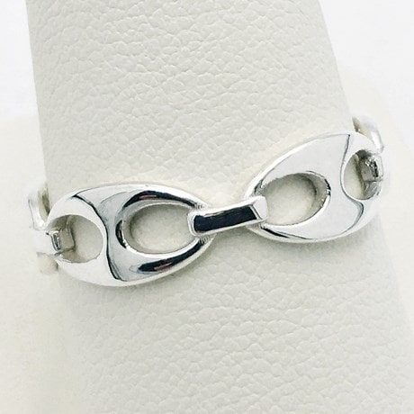 Or blanc 18 carats - Argent 925