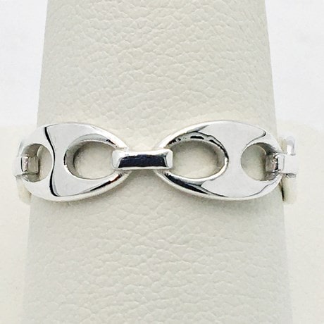 Or blanc 18 carats - Argent 925
