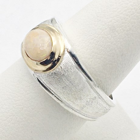 Argent 925 & Or jaune 18 carats - Opale