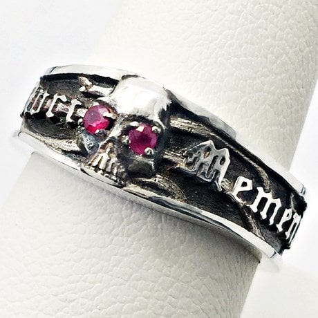 Argent 925 - Rubis