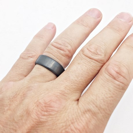 Bague Noire pour Homme