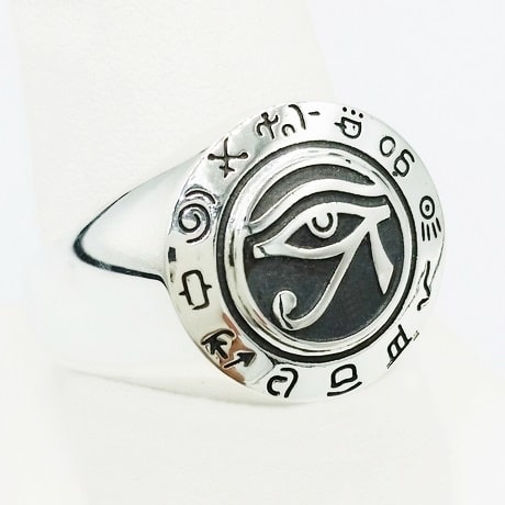 Bague oeil céleste d'horus