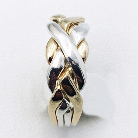 Argent 925 et Or jaune 18 carats