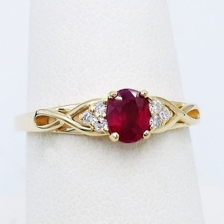 Bague Rubis en Or