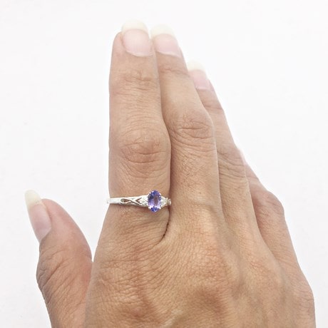 Argent 925 - Or blanc 18 carats