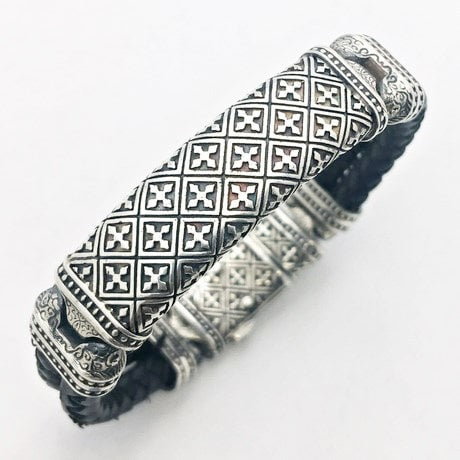 bracelet de luxe homme en argent
