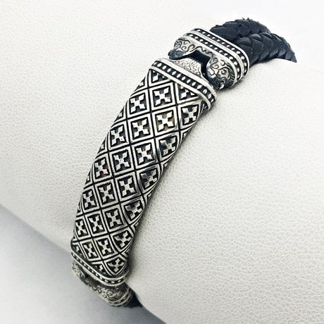 bracelet de luxe homme en argent