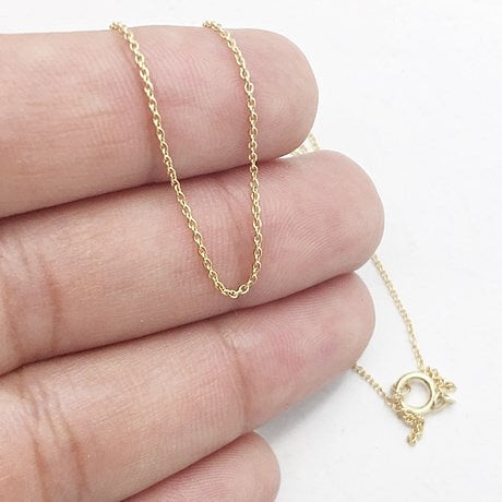 Chaîne en Or Très Fine Maille Forçat