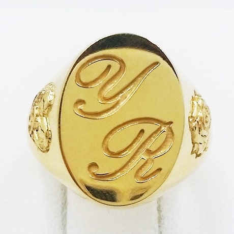 Gravure Prix Chevaliere Or Femme Chevalière Ovale Avec Gravure De