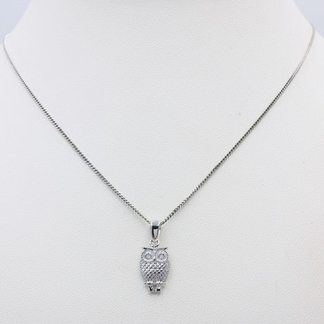 Or blanc 18 carats - Argent 925
