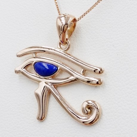 Or rose 18 carats - Lapis-lazuli