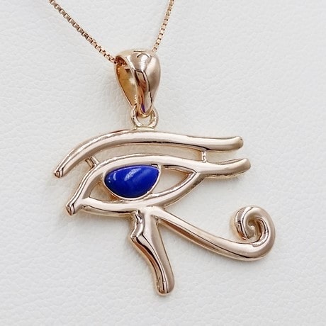 Or rose 18 carats - Lapis-lazuli