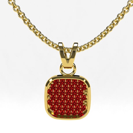 Pendentif Rubis pour Homme