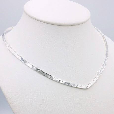 Collier Rigide en Argent pour Femme