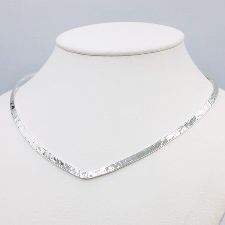 Collier Rigide en Argent pour Femme