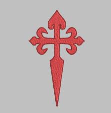 Croix Saint Jacque Or