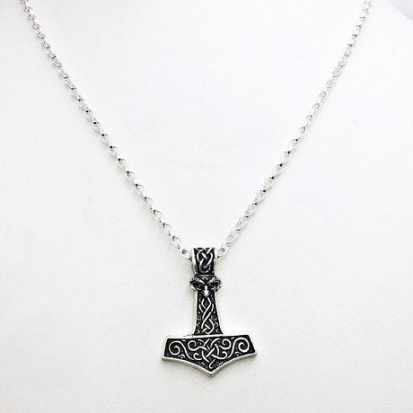 pendentif marteau de thor argent