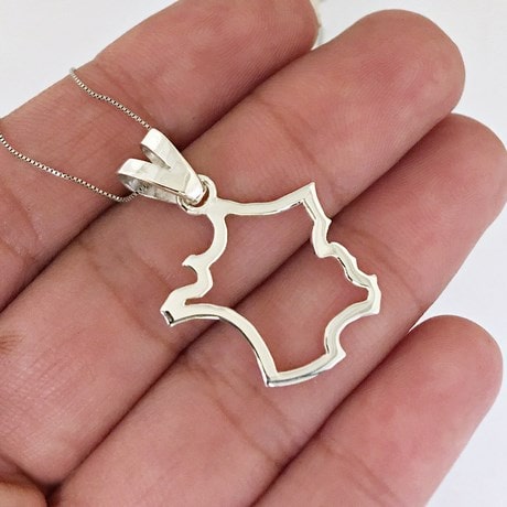 Or blanc 18 carats - Argent 925