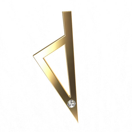Pendentif Corse Triangle