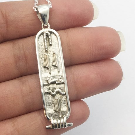 Pendentif Cartouche Égyptien Prénom