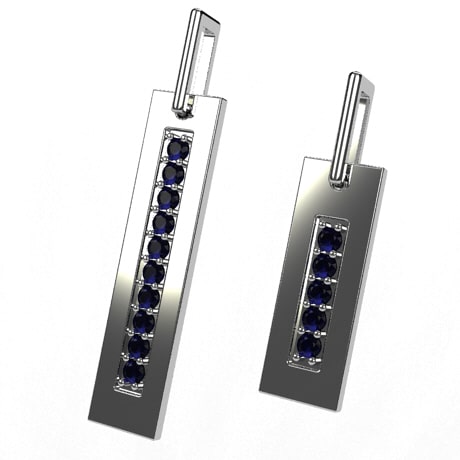 Argent 925 - Or blanc 18 carats
