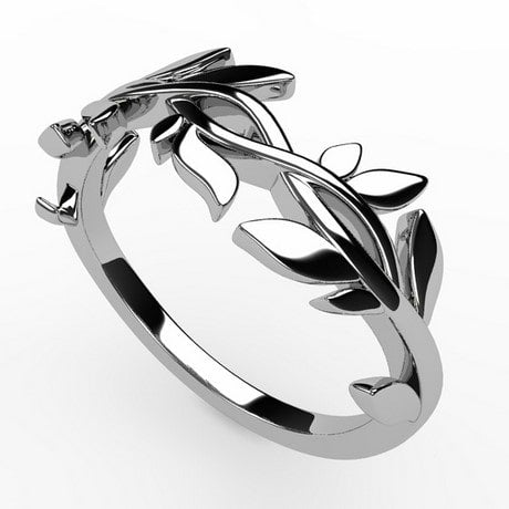 Or blanc 18 carats