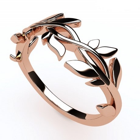 Or rose 18 carats