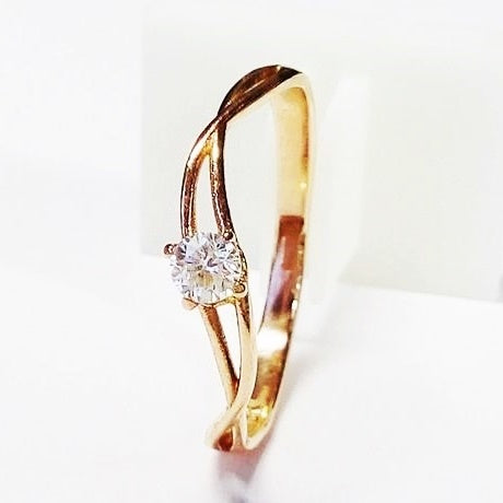 Or rose 18 carats - Diamant