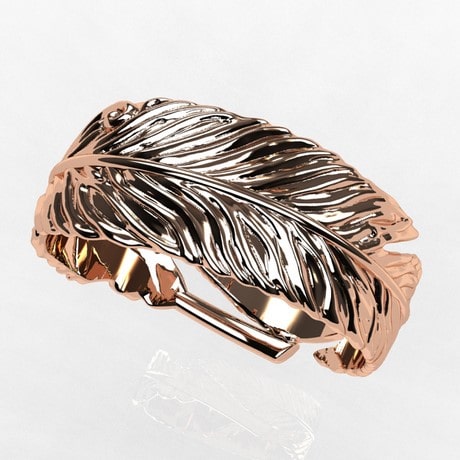 Or rose 18 carats