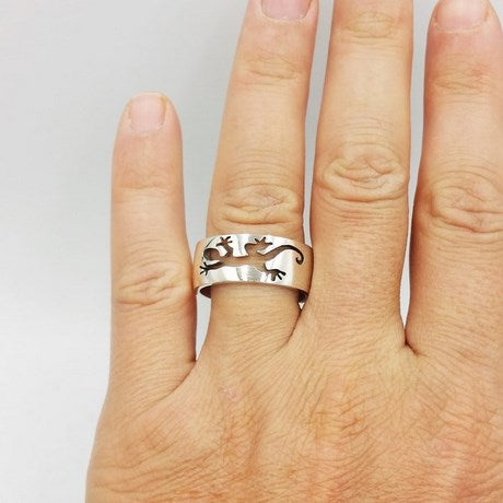 Bague salamandre