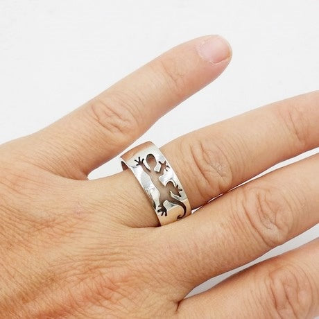 Bague salamandre