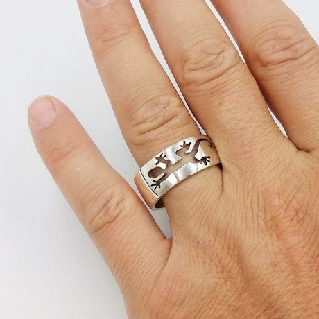Bague salamandre
