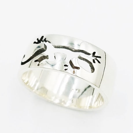 Bague salamandre