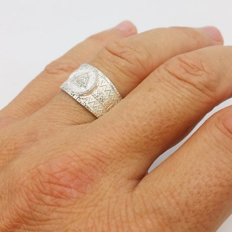 Argent 925 - Or blanc 18 carats