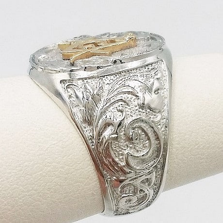 Argent 925 et Or jaune 18 carats