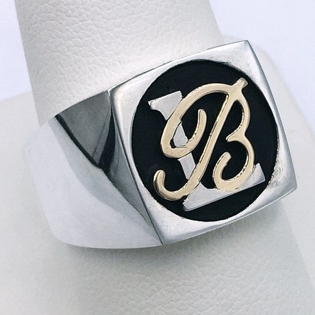 Chevaliere Personnalisable Chevaliere Argent Massif Homme